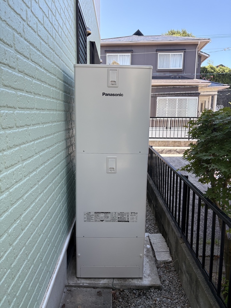 電気温水器からエコキュートへ取替 画像