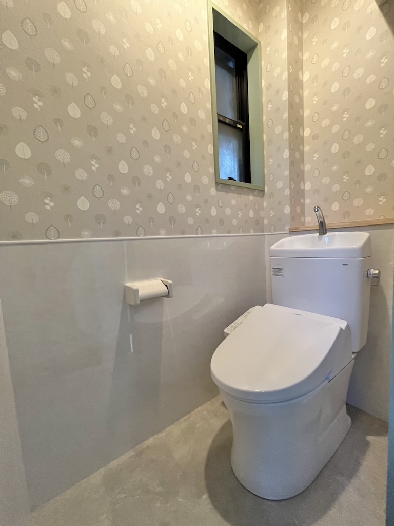 和式トイレから洋式トイレへ取替工事 画像