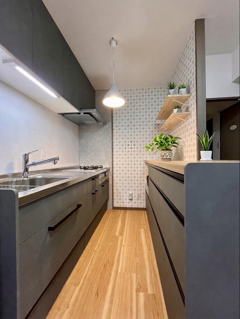 キッチン取替内装工事 画像