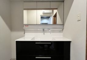 洗面化粧台取替内装工事 アイキャッチ画像