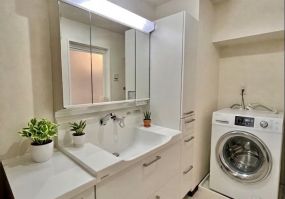 洗面化粧台取替工事 アイキャッチ画像