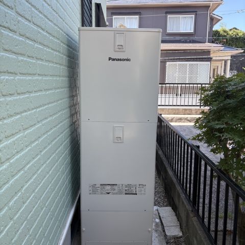 電気温水器からエコキュートへ取替