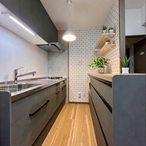 キッチン取替内装工事