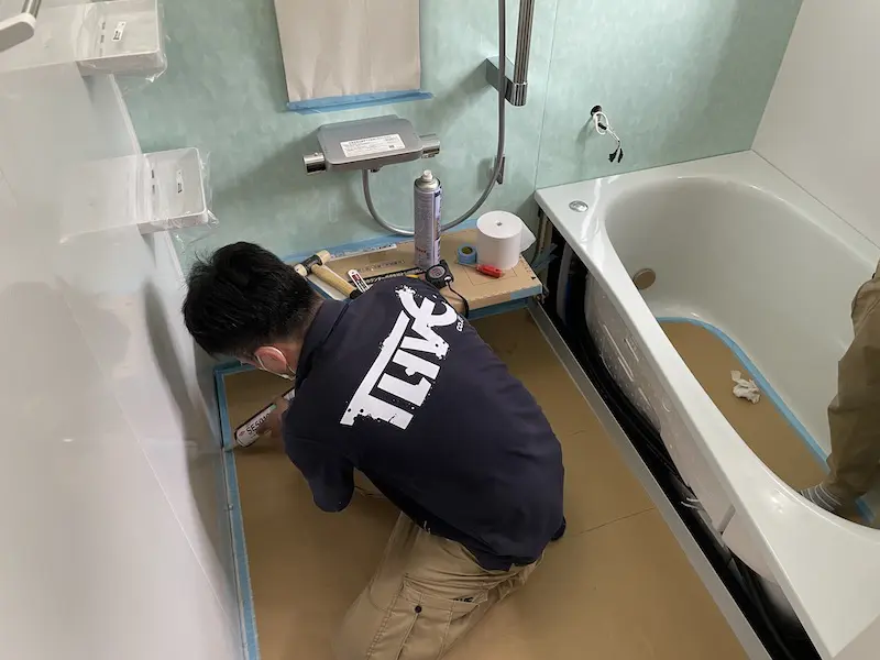 ユニットバスを取付ける職人さんにはランクがあるんです!