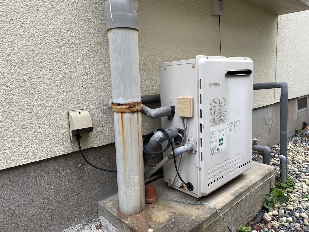 ガス給湯器取替工事