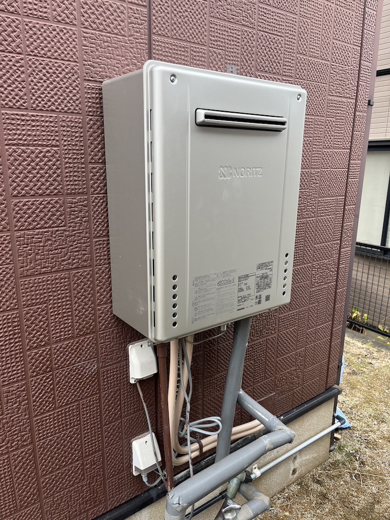 ガス給湯器取替工事