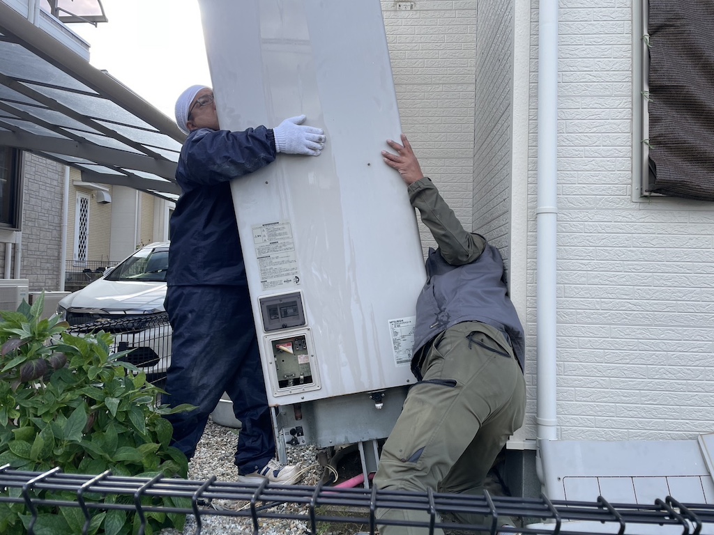 現場シリーズエコキュート取替