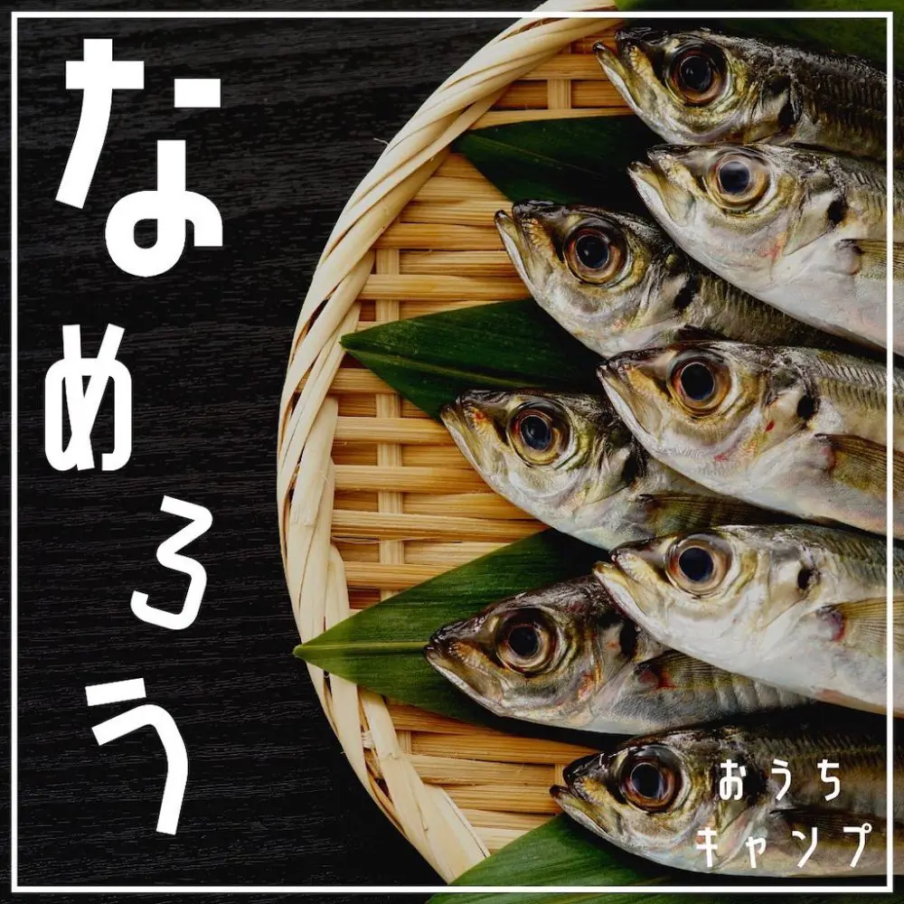 家キャン♪なめろう釣り大会