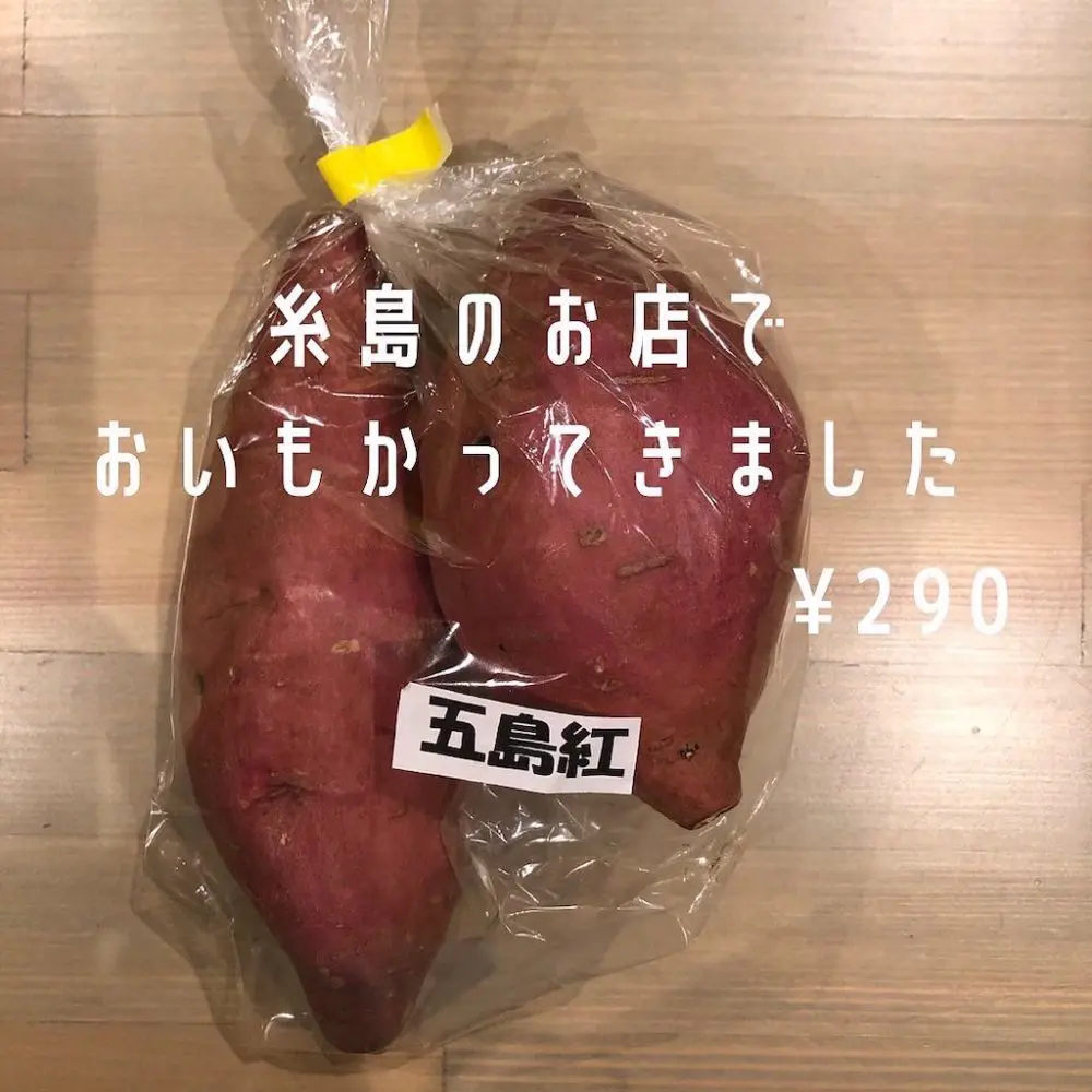 家キャン♪　いしやきいも