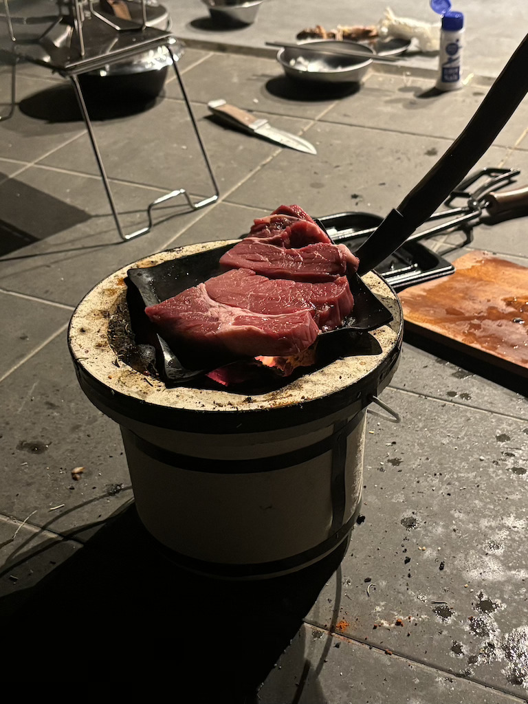 庭キャン♪肉