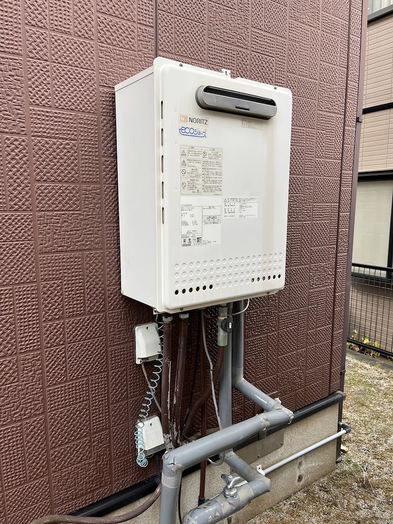 ガス給湯器取替工事