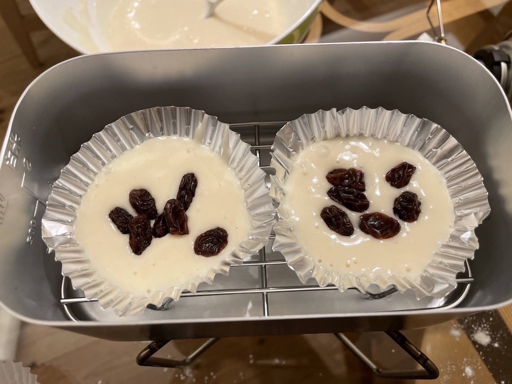 社長が作るおやつ蒸しパン